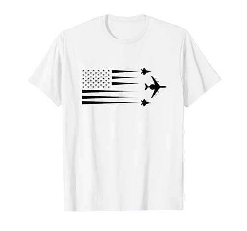 E-3 E3 Sentry AWACS Jet Fighter Airplane American T-Shirt T-Shirt