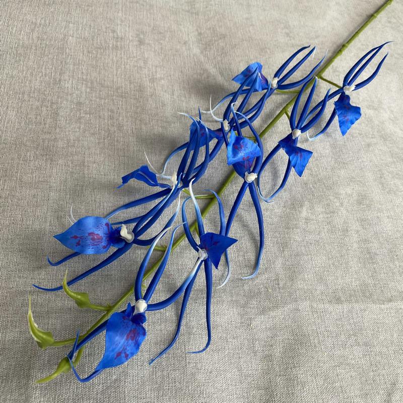 Lange Orchideen-Seidenblume Hochzeitsdekoration Kunstpflanze für Heim- und Hoteldekoration