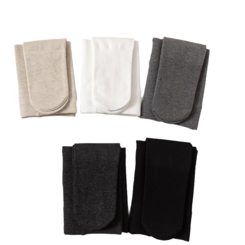 New Autumn Girls' Brushed Fleece Leggings - Warm, Versatile, Solid Color Tights for Children