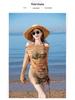 Women's Sexy Tummy Control Three-Piece Bikini Set for Seaside and Hot Springs