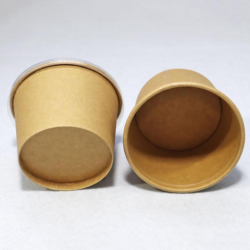 Disposable Kraft Paper Soup Containers