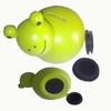 2/4Pcs Black Plastic Money Boxes Stopper Cover Money Saving Box Piggy Bank Closure Plug Stopper Cover Replacement