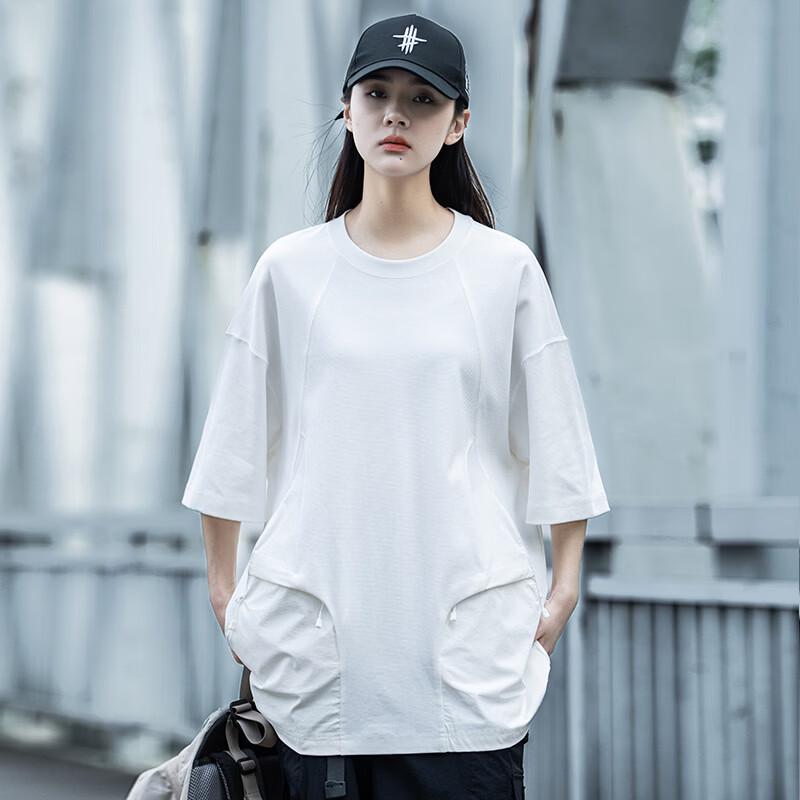 

AOGZ Patchwork Pocket Short Sleeve T-Shirt XL