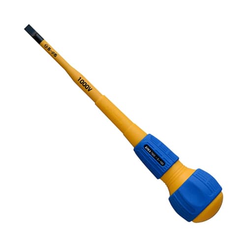 ANEX Screwdriver, Insulated, 1000V Compatible, Slim Tip, for Electrical Work, -5x100, No. 7900