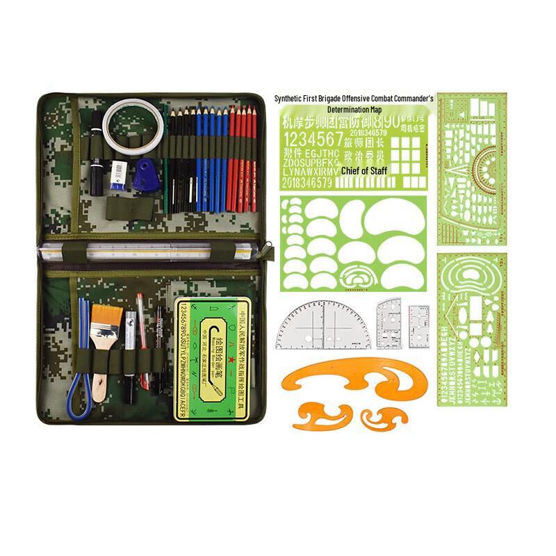 GOWKE Commander Ruler  Tactical Drawing Tool Set One Size