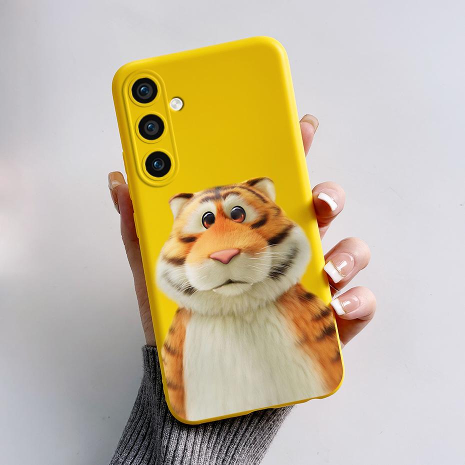 For Samsung Galaxy S23 FE Case S23 Plus Cute Rabbit Panda Painted Soft Silicone Phone Case For Samsung S23 Ultra S 23 S23+ Shell