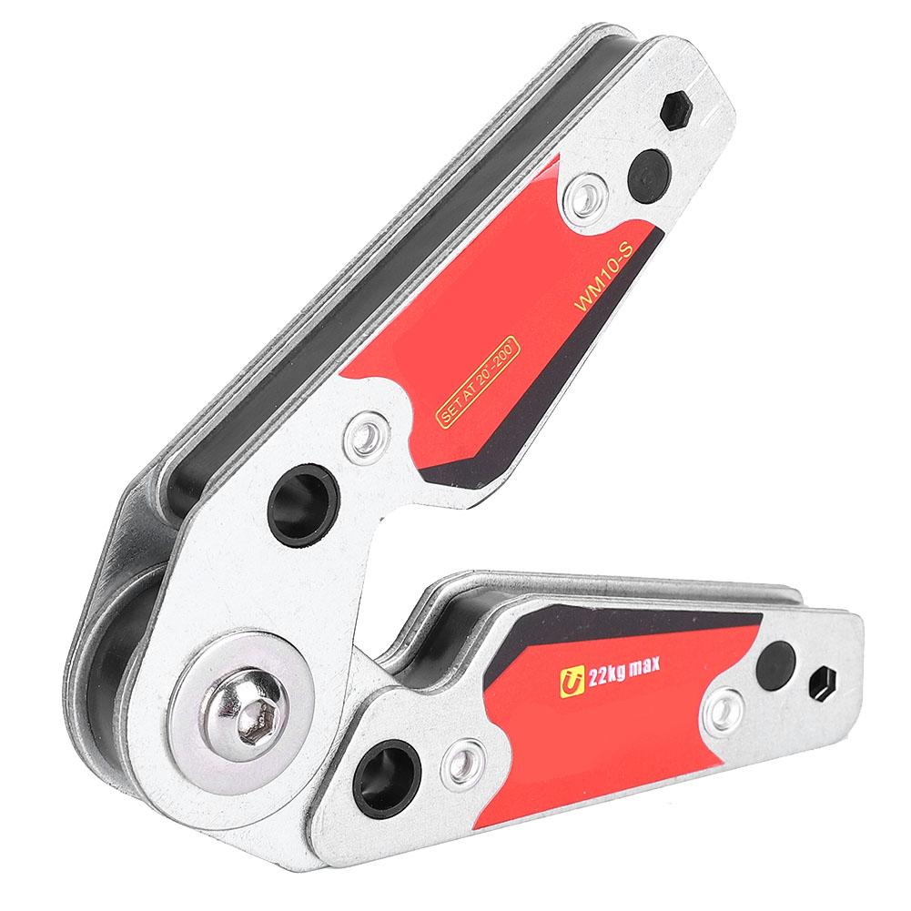 20°-200° Einstellbare Winkel Schweißen Magnetisch Schweißklemme Halter Schweißer Werkzeug Zubehör