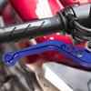 Clutch And Brake Lever Set 2pcs Motorcycle Handlebar Brake Lever Aluminum Alloy Motorbike Brake Handles Rust-Proof Adjustable