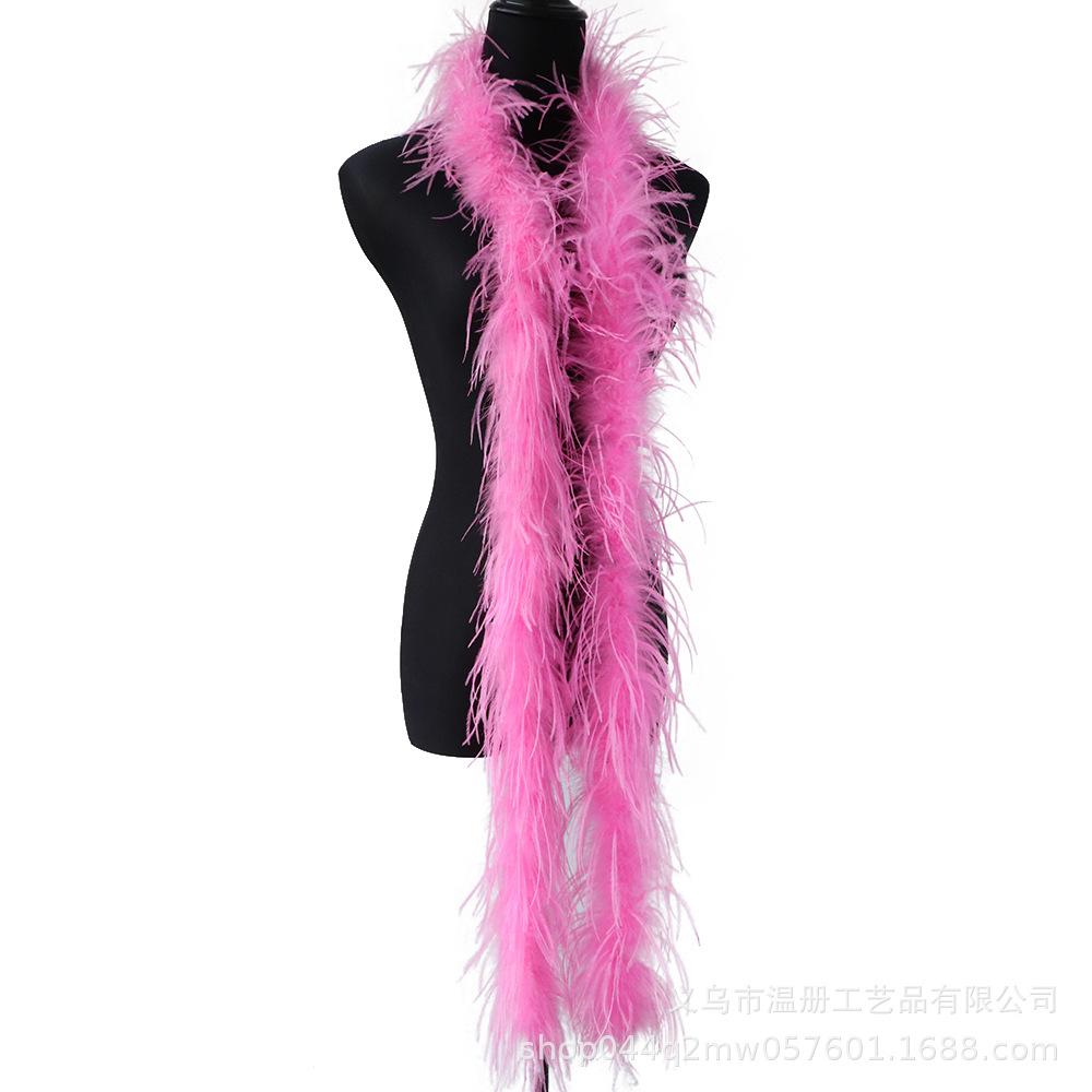 Feather Multi-Layer Can Be Ordered Ostrich Top Performance Dress Accessories Feather Scarf Clothing Accessories Handmade Design
