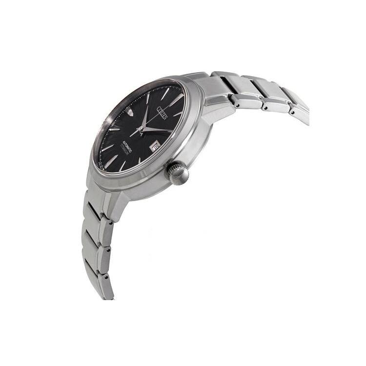 Citizen 50m Water Resistant Automatic Mechanical Movement Titanium Strap Watch Men's Watches NJ2180-89H