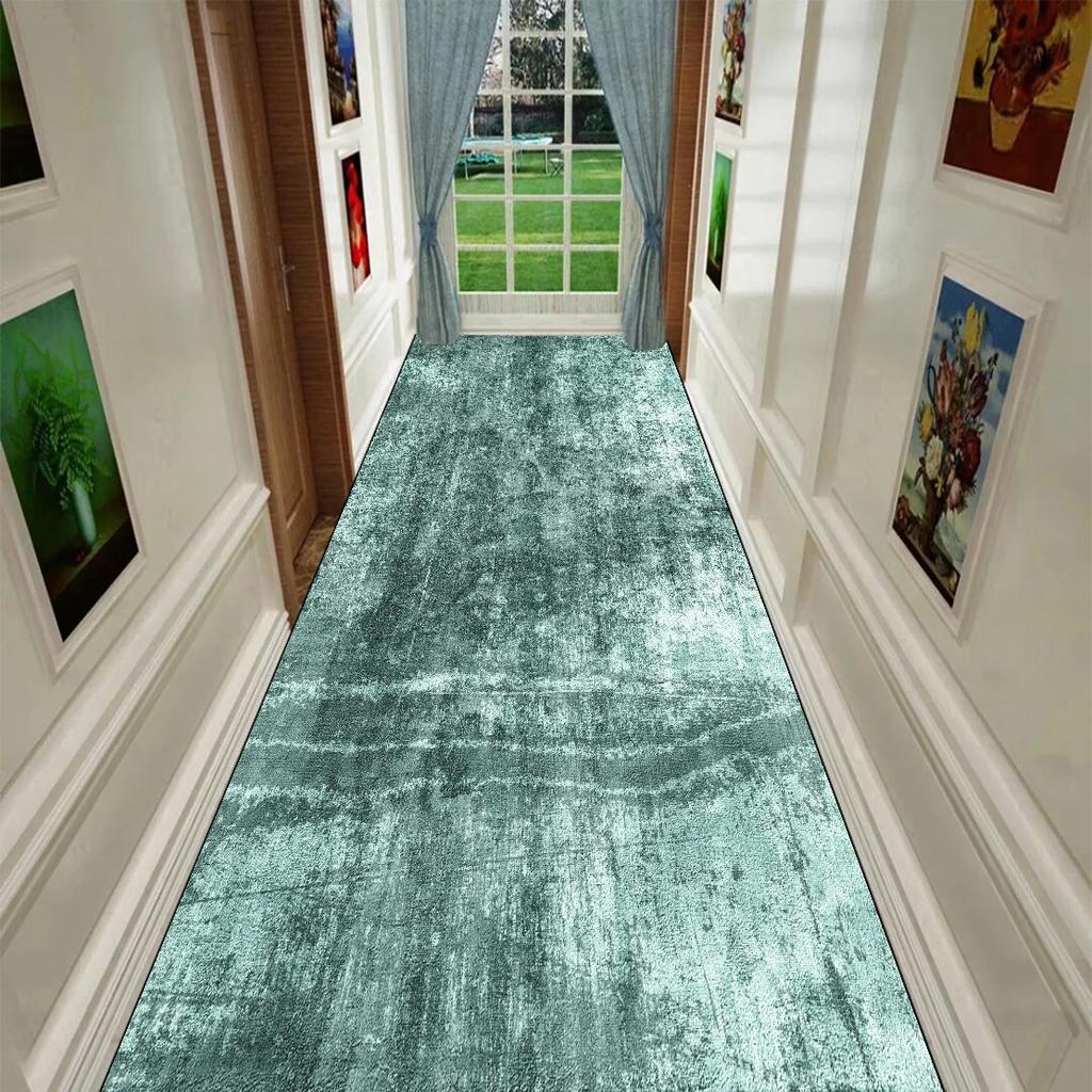 Nowoczesny Abstrakcyjny Długi Dywan Dekoracyjny na Korytarz Mata Podłogowa do Przedpokoju Antypoślizgowy Zmywalny Dywan na Schody Dywany na Przejście Dywan na Zamówienie