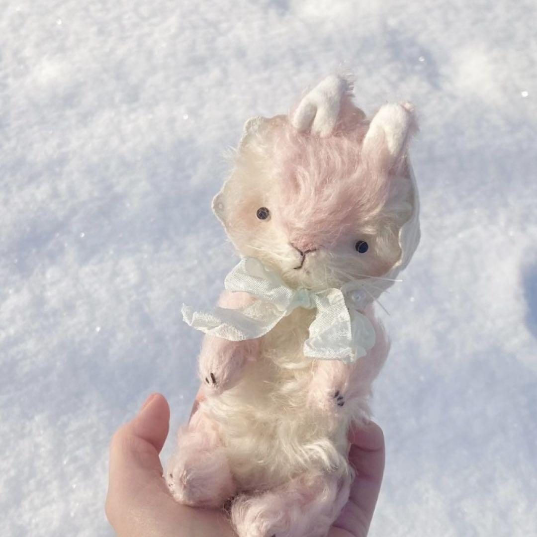 

[USED] Artist Bear Teddy Bear Overseas Artist Pink Squirrel Lolita Squirrel