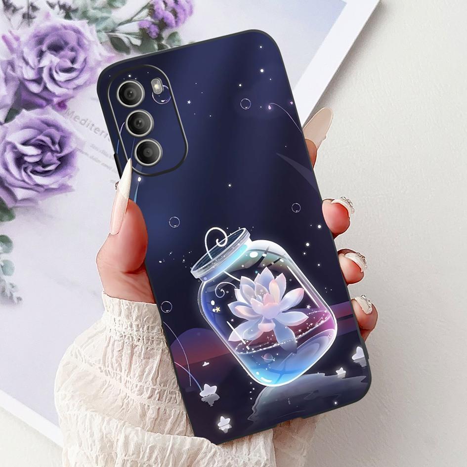 For Motorola Moto G51 5G Case XT2171-2 XT2171-1 Cover New Stylish Flower Soft Silicone Phone Case For Moto G31 G71 5G G 51 Pouch