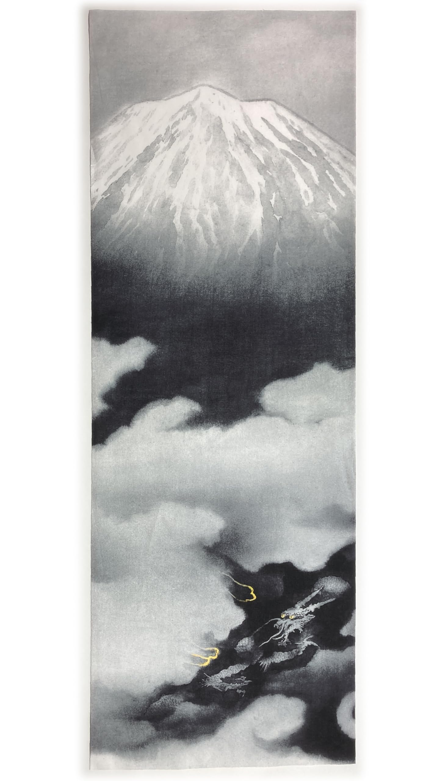 

hand towel by Yokoyama Taikan from all over the world Ukiyo-e Dancing Dragon серый