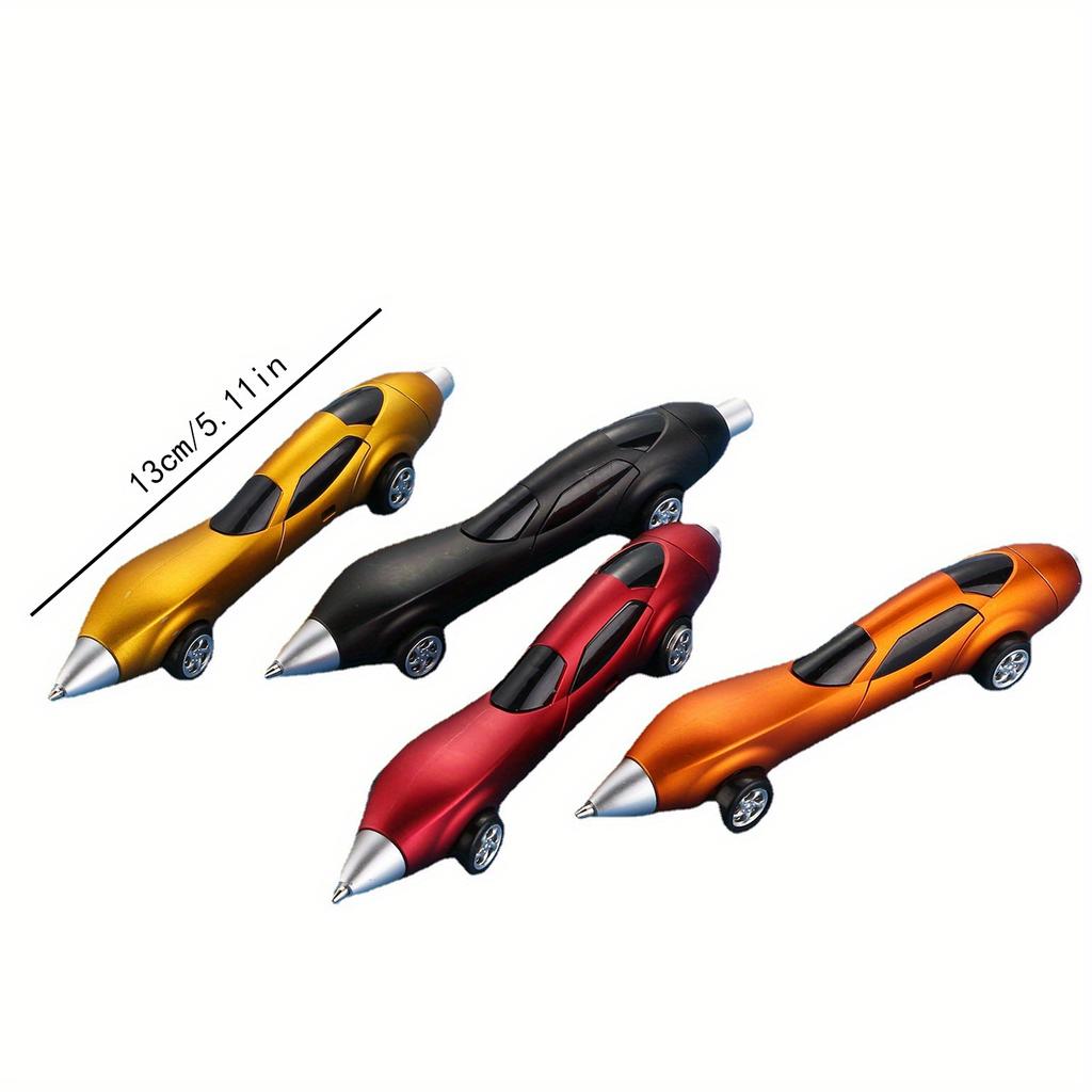 Back To School Season 3pcs 0.7mm Stationery Cute Car Styling Ballpoint Pen Student Prize School Supplies Advertising Ballpoint Pen