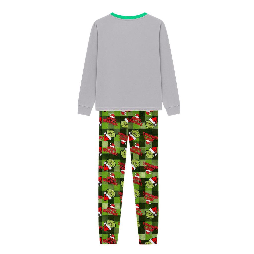 Christmas Day Prints Family Matching Long Sleeve Tops+Pants Set Family Matching Sets