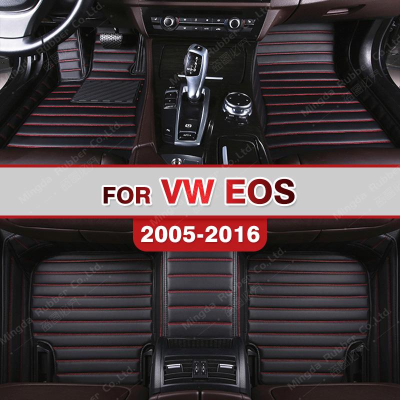 

Автомобильные коврики для Volkswagen EOS 2005 2006 2007 2008 2009 2010 2011 2012 2013 2014 2015 2016 Custom auto foot