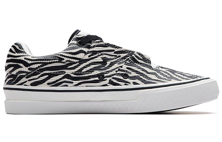 Women's Sneakers Anta Ao Li Abrasion Resistant Low Top Skateboard Shoes Women's Black White