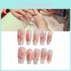 Handmade Pink Floral Nail Stickers Super Flashy Girl Style Net Red Hot Item