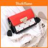 Stylish Women's Small Square Bag Trendy Korean Design Fresh Autumn Shoulder Crossbody Bag In White Green Blue Black Pink Red And Black Color Options