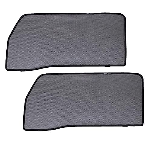 CGP Mesh Sunshade, Foldable, Light-Blocking Sunshade, Front 2-Piece Set for New Jimny JB64w, Jimny Sierra JB74w, Mesh Curtain, CGP-3535