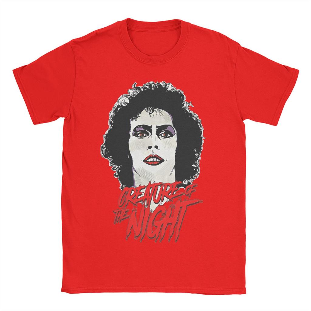 Men T-Shirt The Rocky Horror Show     Leisure Pure Cotton Tee Shirt Short Sleeve Funny T Shirt Round Collar Clothing 6XL
