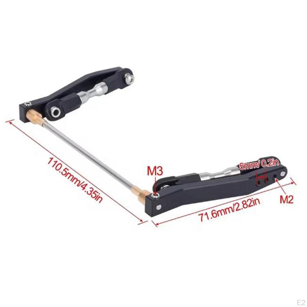 1/10 RC Car Anti Sway Bar Roll Set for VS4-10 Crawler Hobby Model DIY Replacements