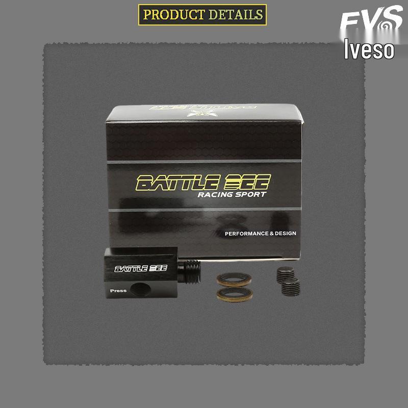 BMW N20 Engine Oil Catch Can with Temp/Pressure Gauge Mount