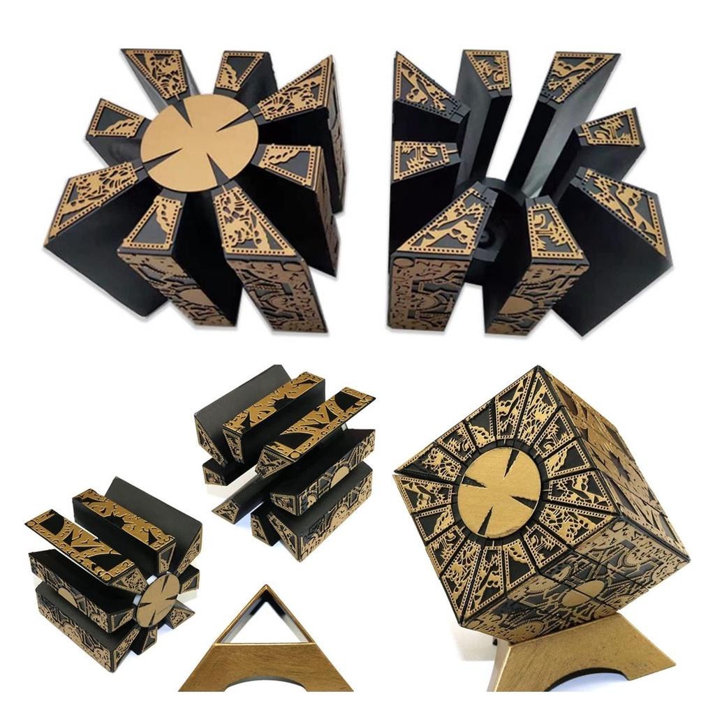 Lock Puzzle Box Creative And Durable Puzzle Cube For Puzzle Lovers And Brain Teaser Fans Handmade With Abs Material