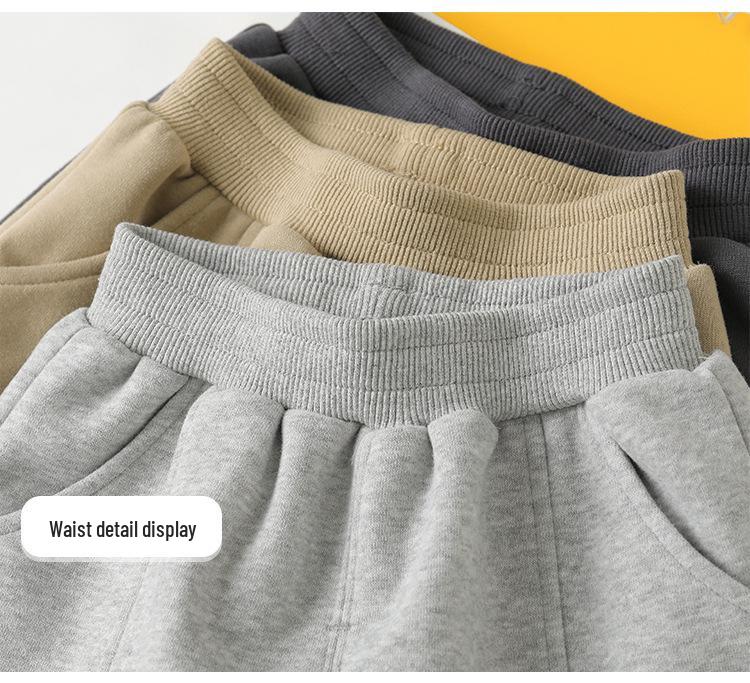 Toddler Boys' Comfortable Soft Sweatpants - Spring/Autumn Style, 1-3 Years