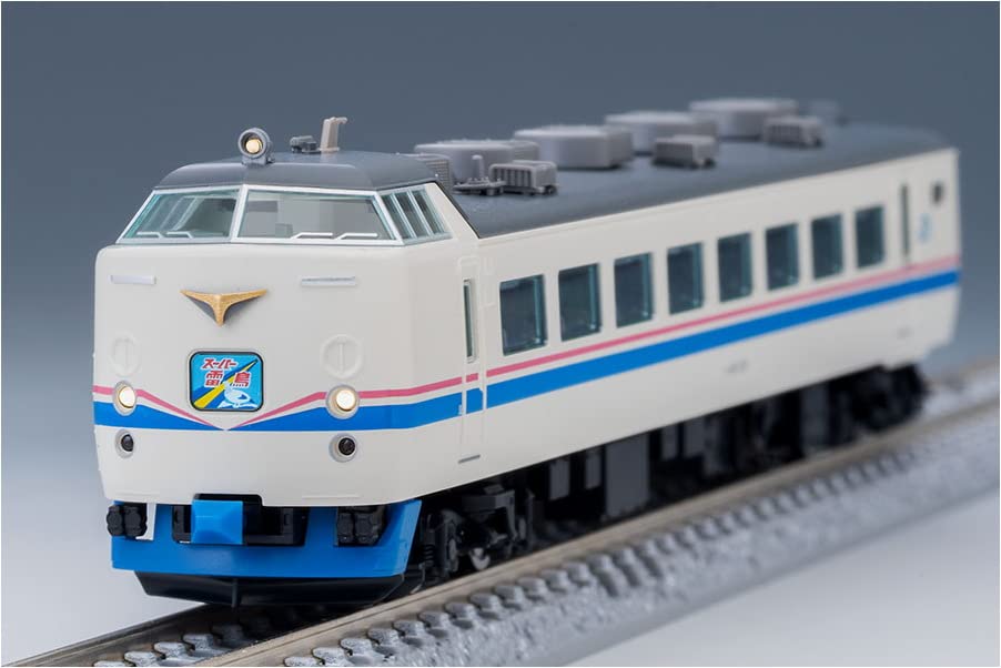 TOMIX N Gauge JR 485 Series Express Train Super Raicho Additional Set 98752 Model Train
