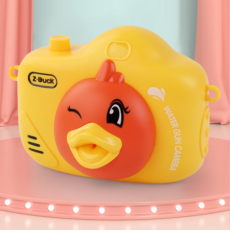 

Cartoon Camera Water Shooting Gun Toys Animal Duck Model No Battery Soaker Spray Blaster Outdoor Bath Toys for Baby Kids Gifts