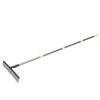 17 Tines Garden Rake 5.4ft Length Heavy Duty Metal Yard Thatching Bow Rake for Loosening Leveling Soil Leaves Grass