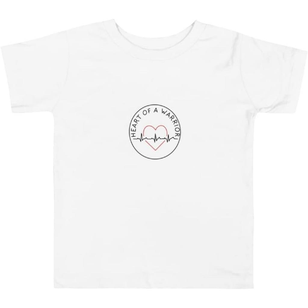 Toddler Heart Warrior Tshirt