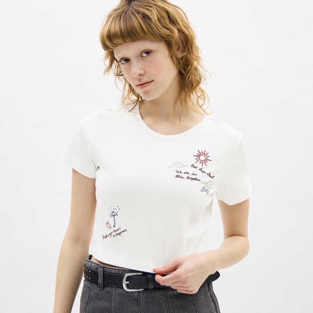 

GU by Uniqlo Graphic Mini T с коротким рукавом Art +EC