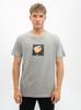 Men's Gray Smurfs Short Sleeve T-Shirt Square Size M