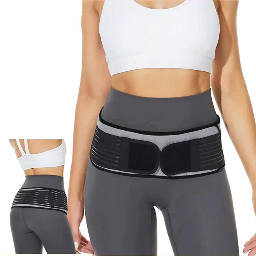 

Tralow Hip Belt For Women And Men, Pelvic, Lower Back Hip And Waist Support Breathable Elastic Lumbar Pain With Mesh Panels