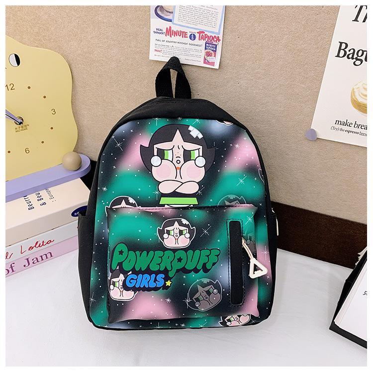 School bag cute versatile new crying doll school bag boys and girls printing trend fashion school bag