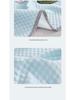 3D Bean Ice Silk Cool Massage Mat - Summer Bed Sheet & Skirt Style for Relaxation and Comfort