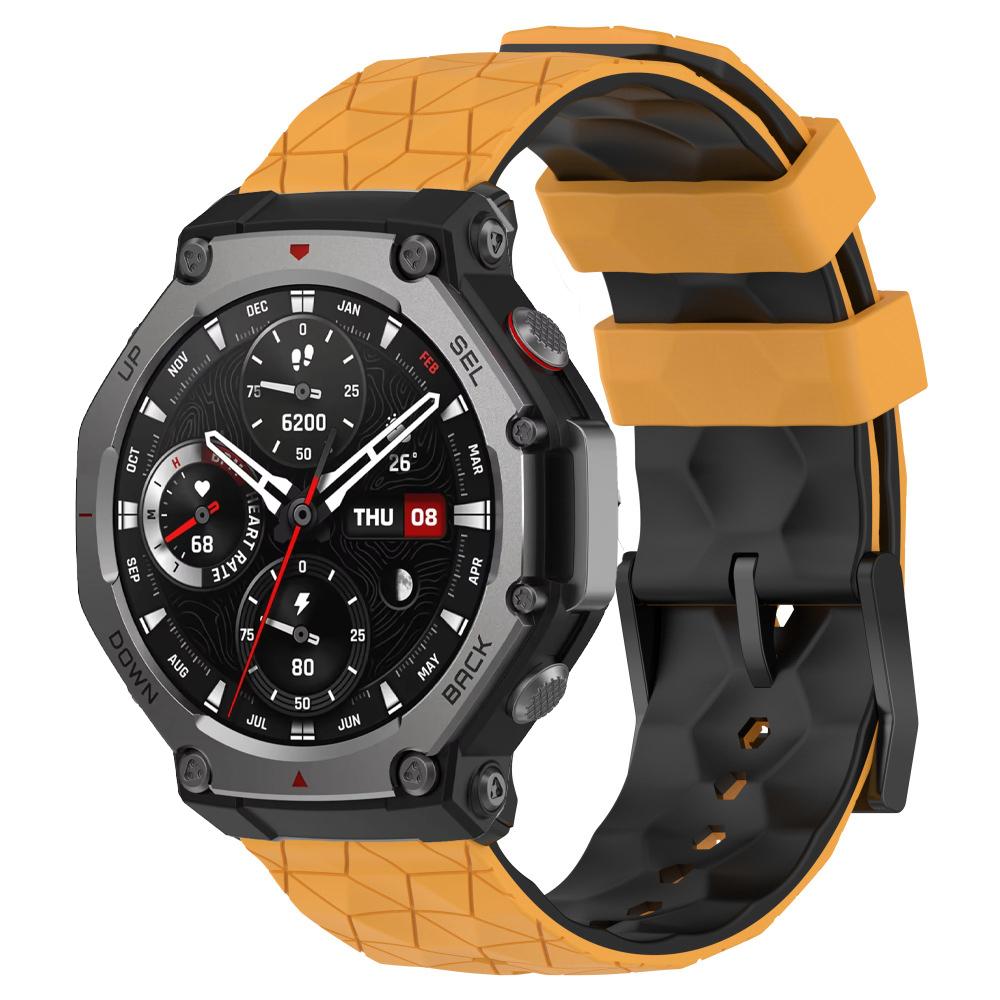 

Силиконовый ремешок для умных часов Amazfit T-Rex 3, спортивный сменный браслет для Amazfit T rex 3 с футбольным узором, браслет Correa For Amazfit T-Rex 3