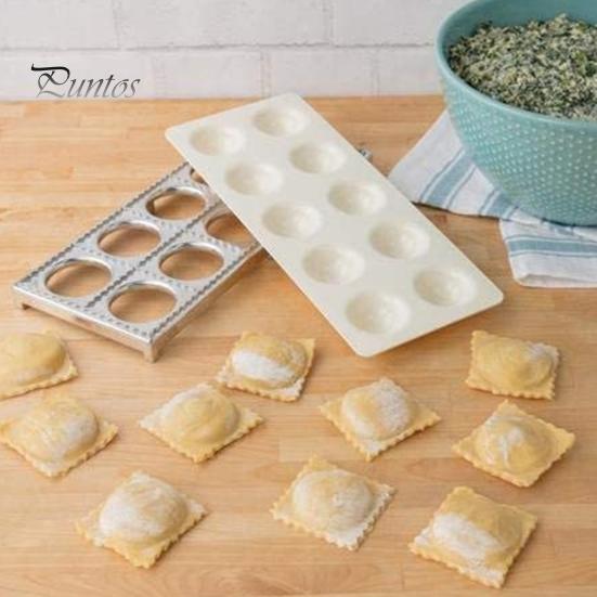 Tortellini Maker Press Mold Rolling Pin Set Professional Pasta Making Tools Dumpling Pelmeni Pierogi Potsticker Ravioli Stamp Kit