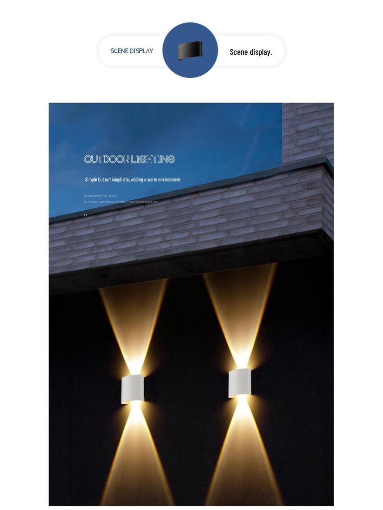 Waterproof Outdoor Wall Light: Courtyard, Hotel, Staircase & Corridor