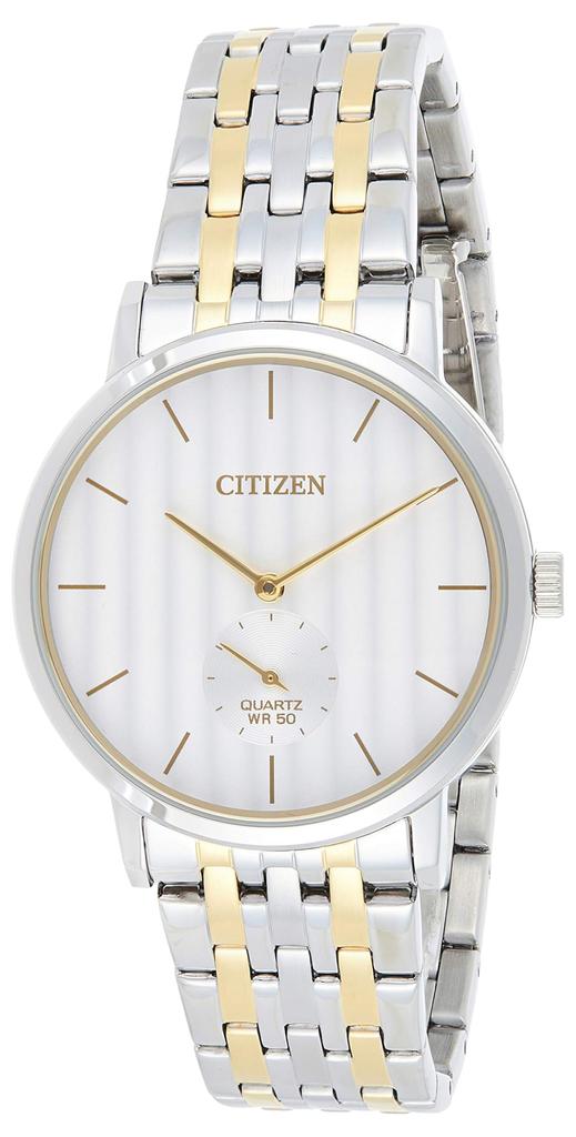 Citizen Quartz BE9174-55A Silver Men's Analog Business Quartz Watch, Ships Overseas
