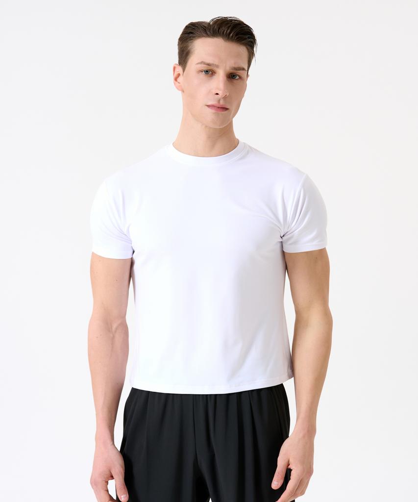 HUGVONE Softcore Crop Muscle Fit Short Sleeve 2 Colors