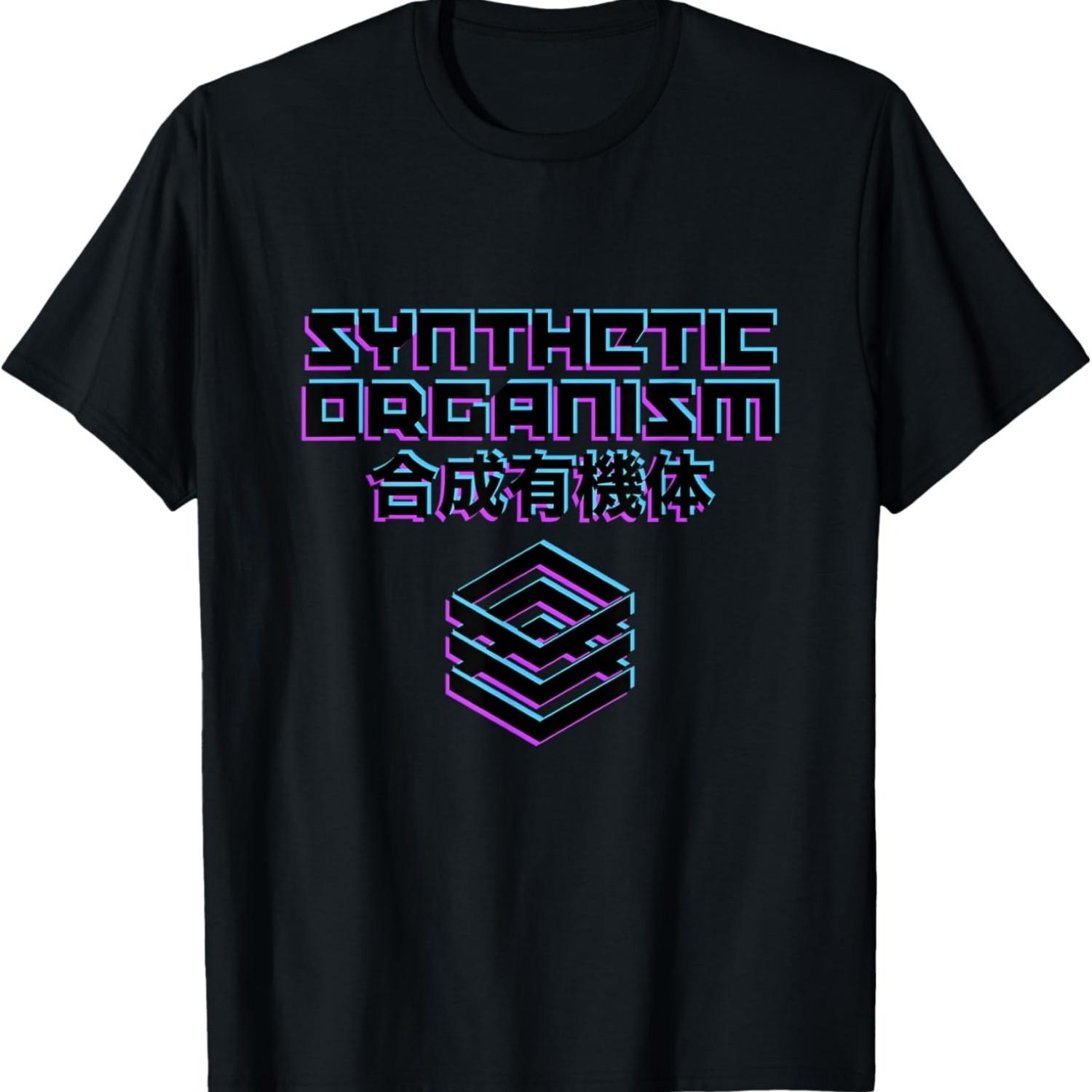 Third Culture_ Cyberpunk Synthetic Organism Corp T-Shirt S