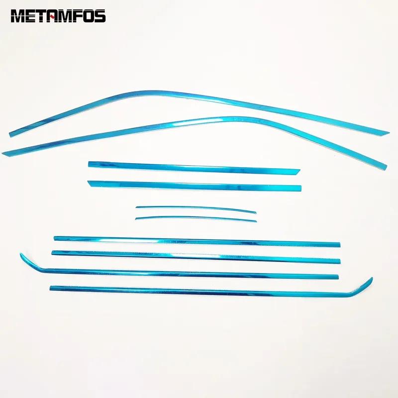 For Ford Explorer -2025 2026 Upper+Lower Window Sill Window Frame Strip Cover Molding Trim Sticker Accessories Car Styling