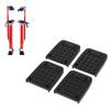 Rubber Antislip Stilts Foot Pad for Enhances Grip Stability In Indoor Decoration Outdoor Performances Includes 16 Screws