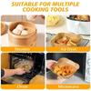 50/30PCS Kitchens Accessories Air Kitchen Utensils Fryer Disposable Paper Pastry and Pastry Accessories Square Round Baking Pad