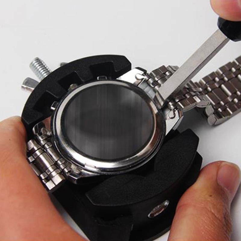Upgraded Watch Opener Tool for Case Opener Watch Back Remover Pry Lever Snap Watch Repair Tools Arc/Flat Battery Replace