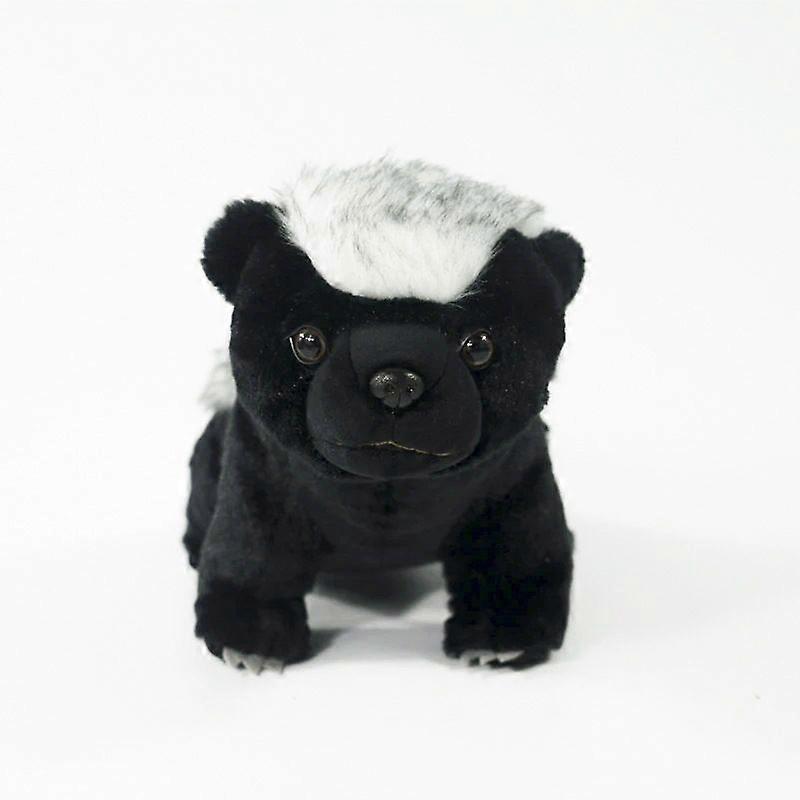 Honey Badger Plush Toy Mellivora Capensis Plushies Simulation Animal Dolls Kids Gifts 30cm
